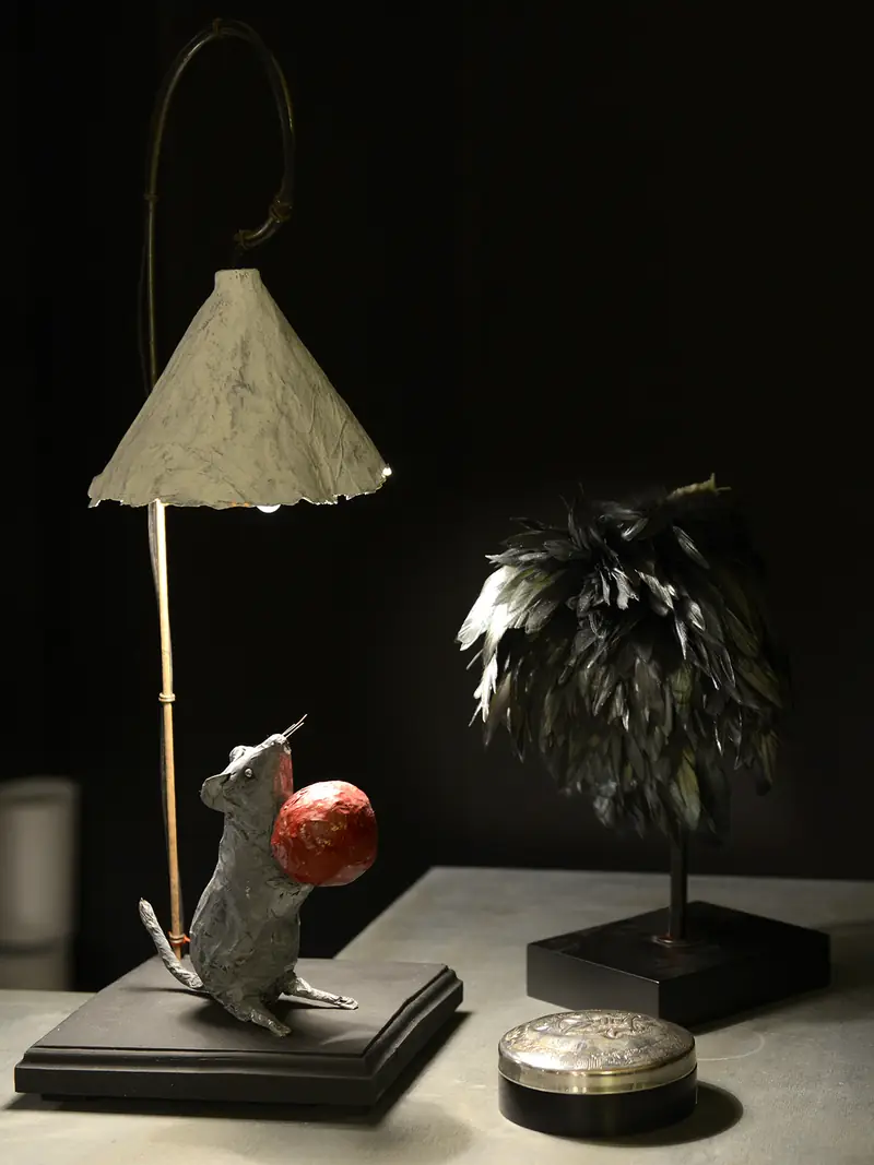 Lampe à la souris, galerie Crise de Bourge